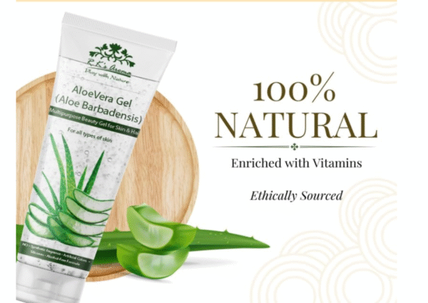 R.K's Aroma Aloe Vera Gel 200gm x Pack of 2 |Multi-Purpose Gel |Moisturizer, Facial Cleanser, Sunscreen, Skin Lightening, Anti-Dandruff & Prickly Heat Relief | Soothing & Cooling Properties