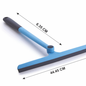 Homeor 360° Rotatable Cleaning Glass Wiper Window Cleaner, Silicone Squeegee for Bathroom for Windows and Car Glass, Window Squeegee, Mirror Scraper Brush with Soft Rubber, Pack of 1, Multi-Color