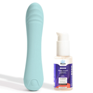 Bloom Massage Combo for Body relaxation | 1 Internal + External Massager & Water-Based Lubricant & Massage Gel (50 ml)