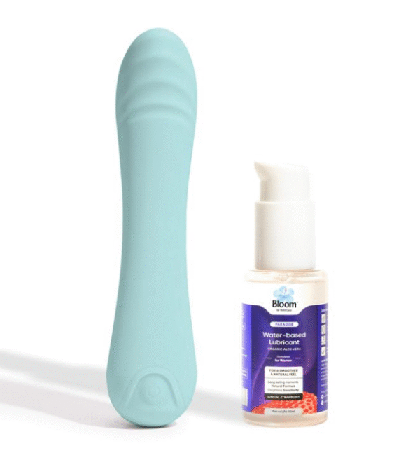 Bloom Massage Combo for Body relaxation | 1 Internal + External Massager & Water-Based Lubricant & Massage Gel (50 ml)