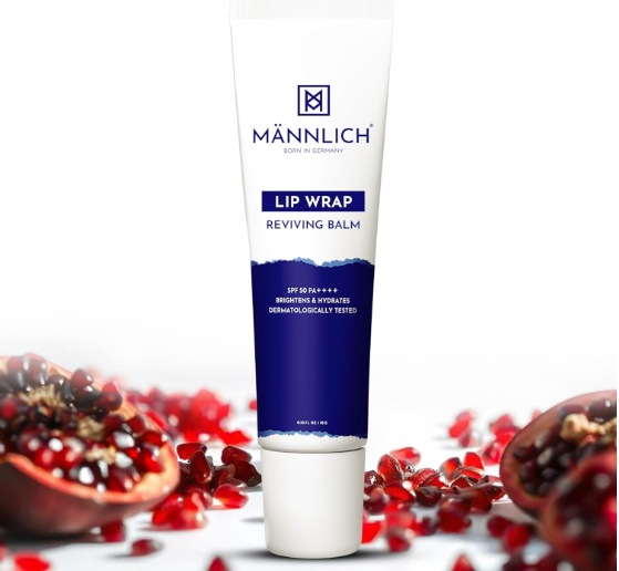 Screenshot 2025-06-26 092300 Mannlich Lip Balm For Men (10G) Lip Care With Spf 50 Pa++++ Protection - Lip Lightening For Dry & Chapped Lips - Moisturizes, Long-Lasting Hydration With 2% Kojic Acid & 1% Hyaluronic Acid, white