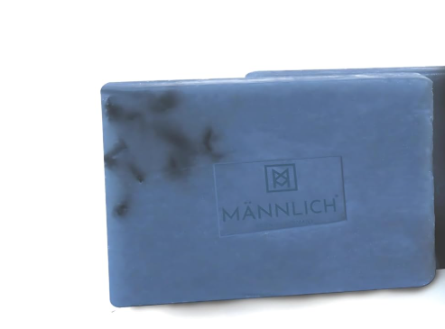 Mannlich Anti-Acne Soap | Controls Excess Sebum | Handmade Body & Face Soap for Acne-Prone and Oily Skin | 2% Salicylic Acid, 2% Niacinamide & 2% Tea Tree Oil | Brightens Skin, Fades Dark Spots | Prevents Body Acne | pH Balanced, SLS Free, Dermatologically Tested | 75 g (Pack of 2)