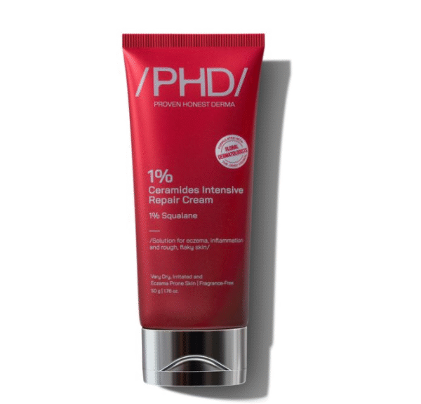 Screenshot 2025-07-29 115257 PHD/ 1% Ceramides Intensive Repair Face Cream with 1% Squalane | For Very Dry, Irritated & Eczema-Prone Facial Skin | Repairs Skin Barrier | Fragrance-Free | Deep Hydration & Soothing | 50g